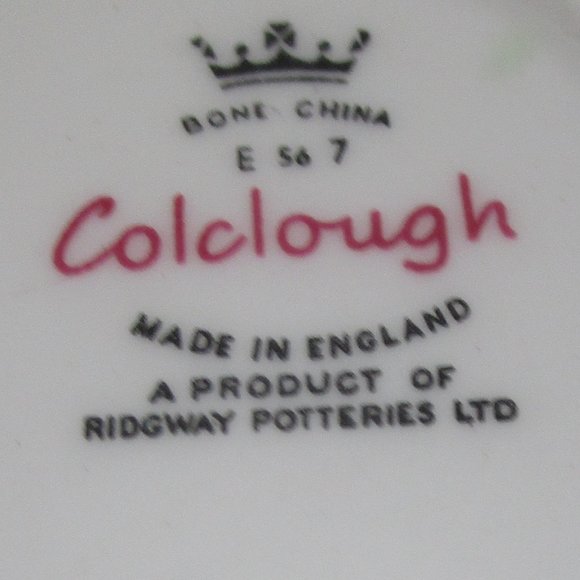 antique cup & saucer set - Picture 5 of 5